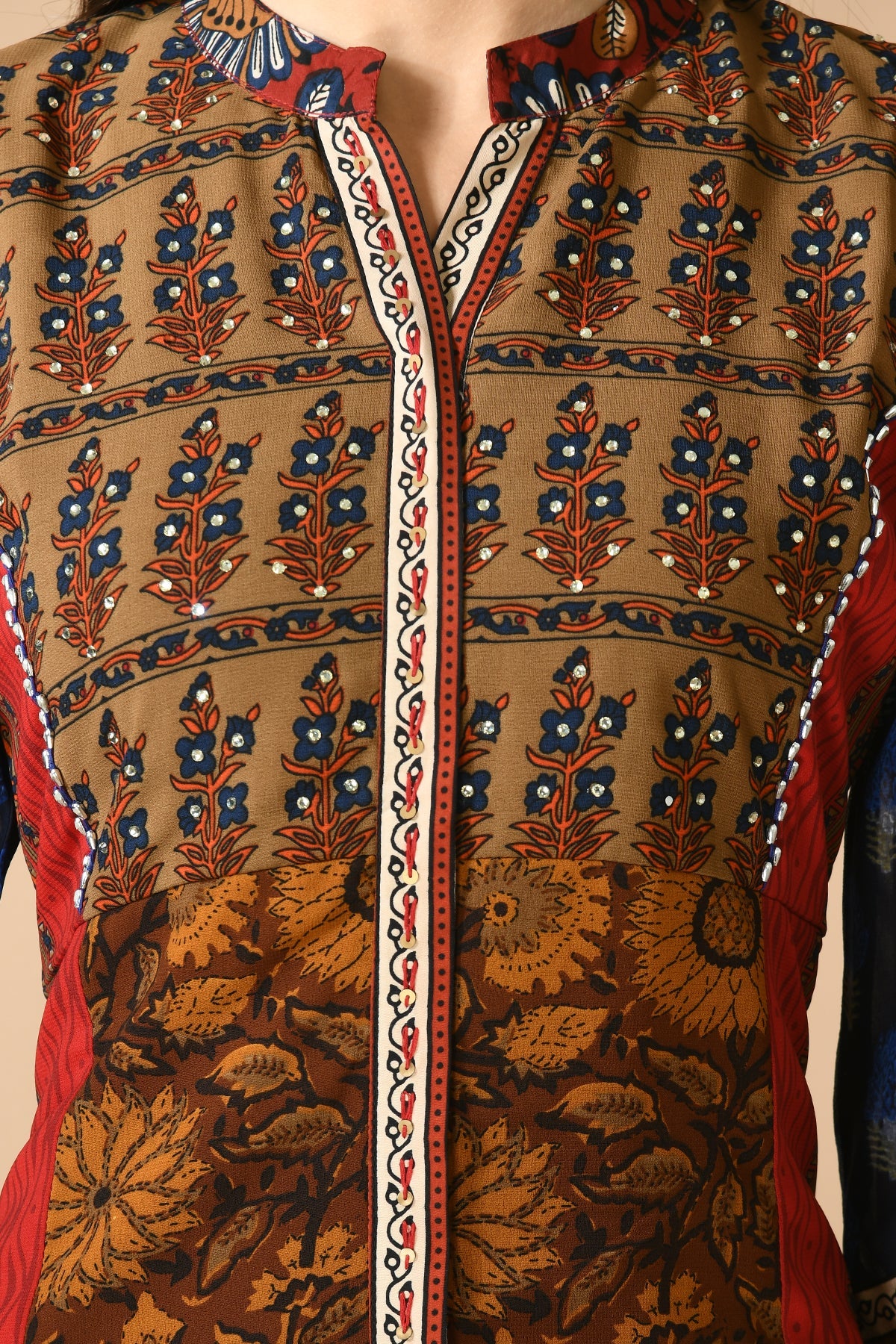 Multi Printed Kurta