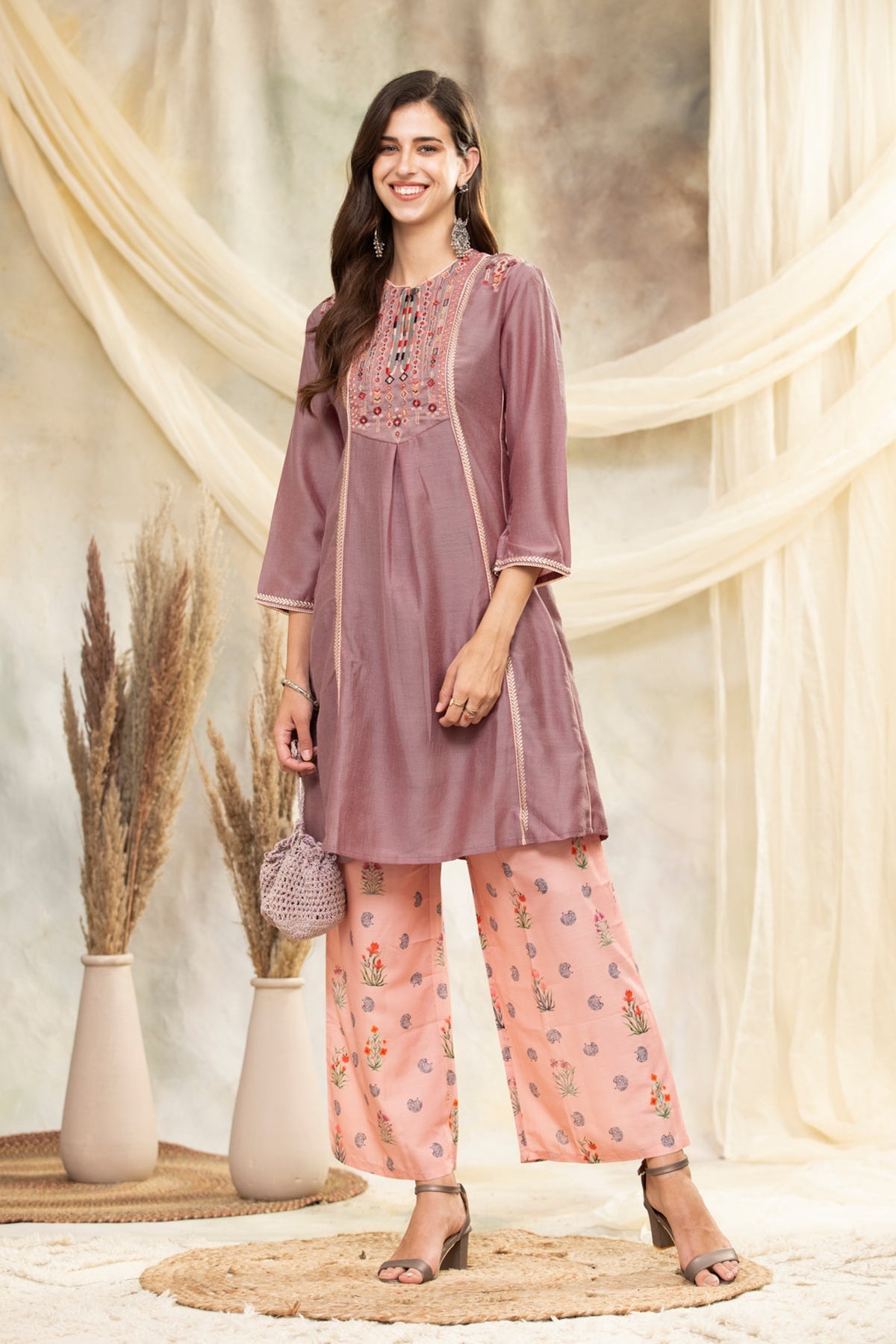 Green elegant Kurta 2 Pcs Set