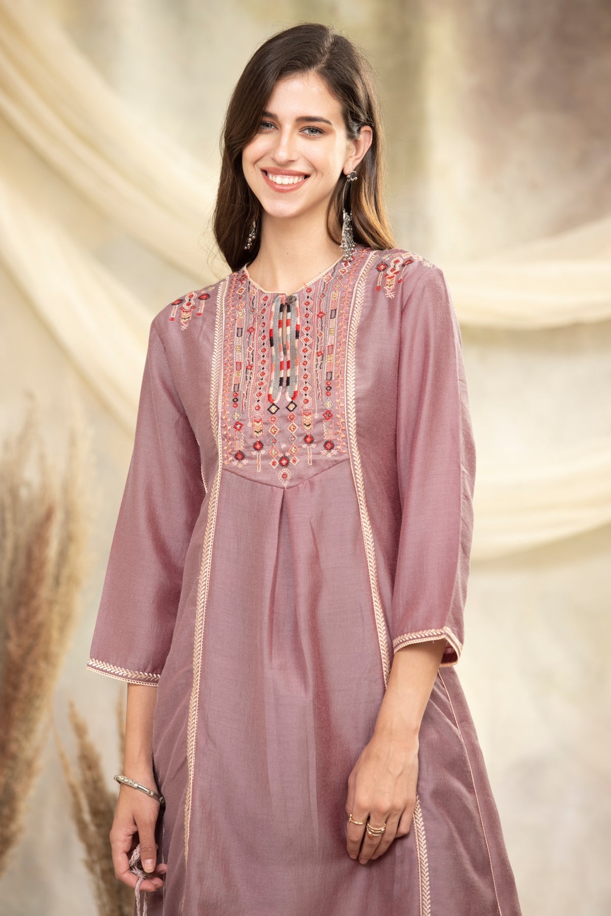 Green elegant Kurta 2 Pcs Set