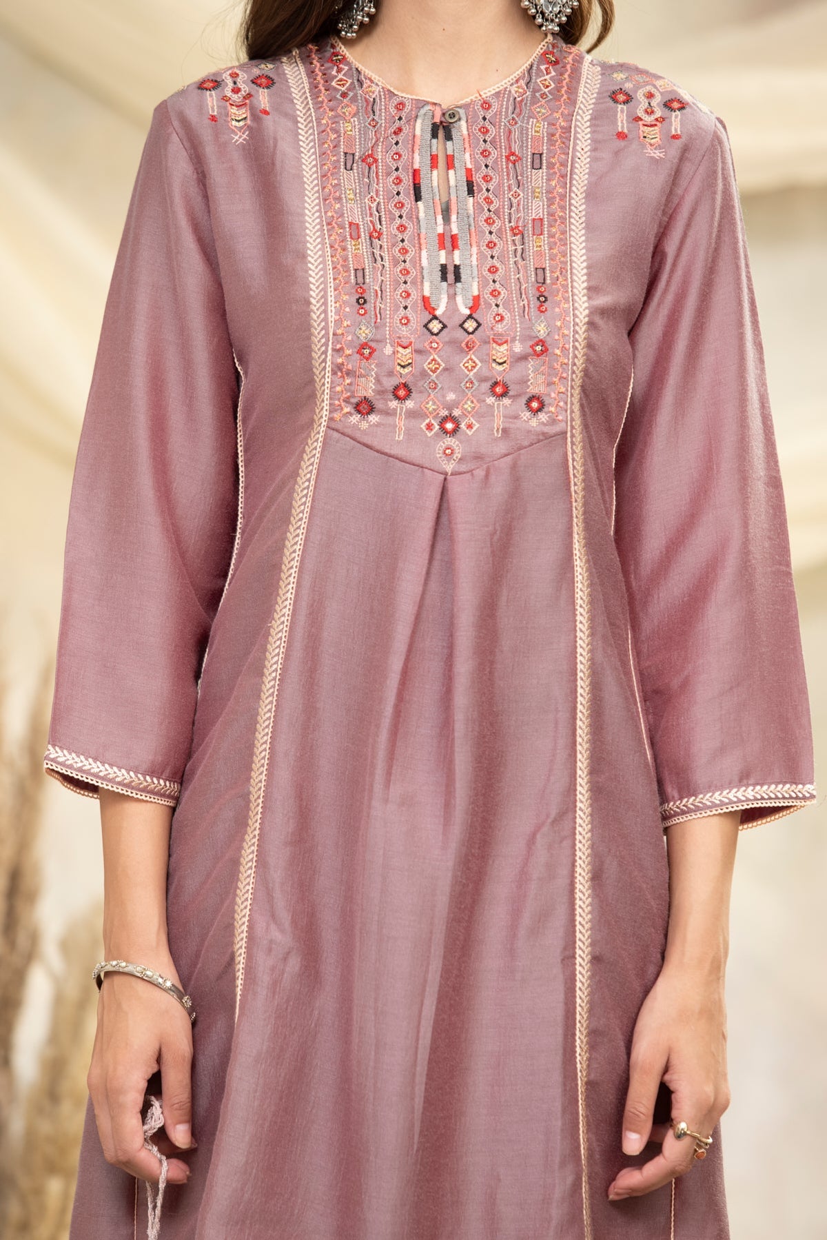 Green elegant Kurta 2 Pcs Set