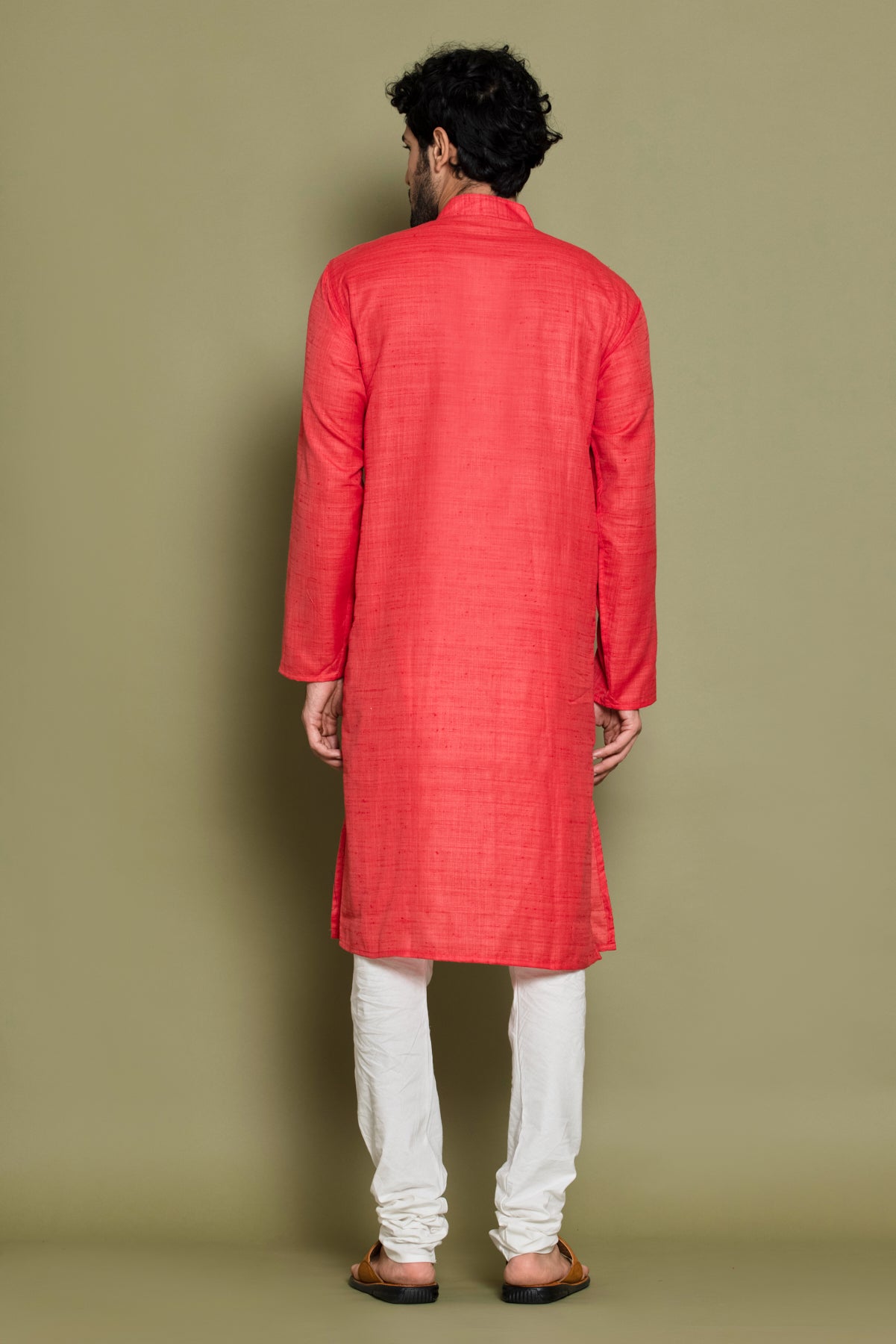 Carrot Handloom Kurta