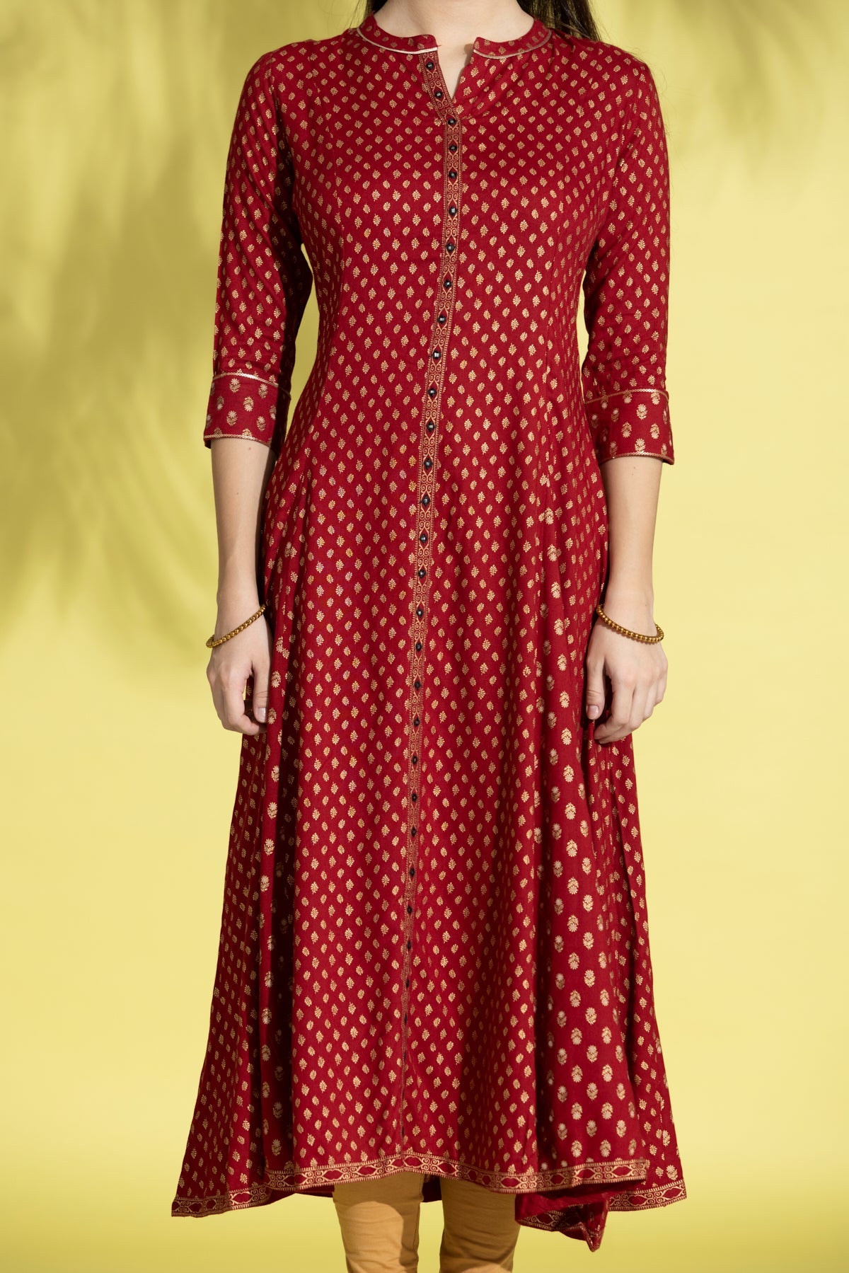 Maroon Dress