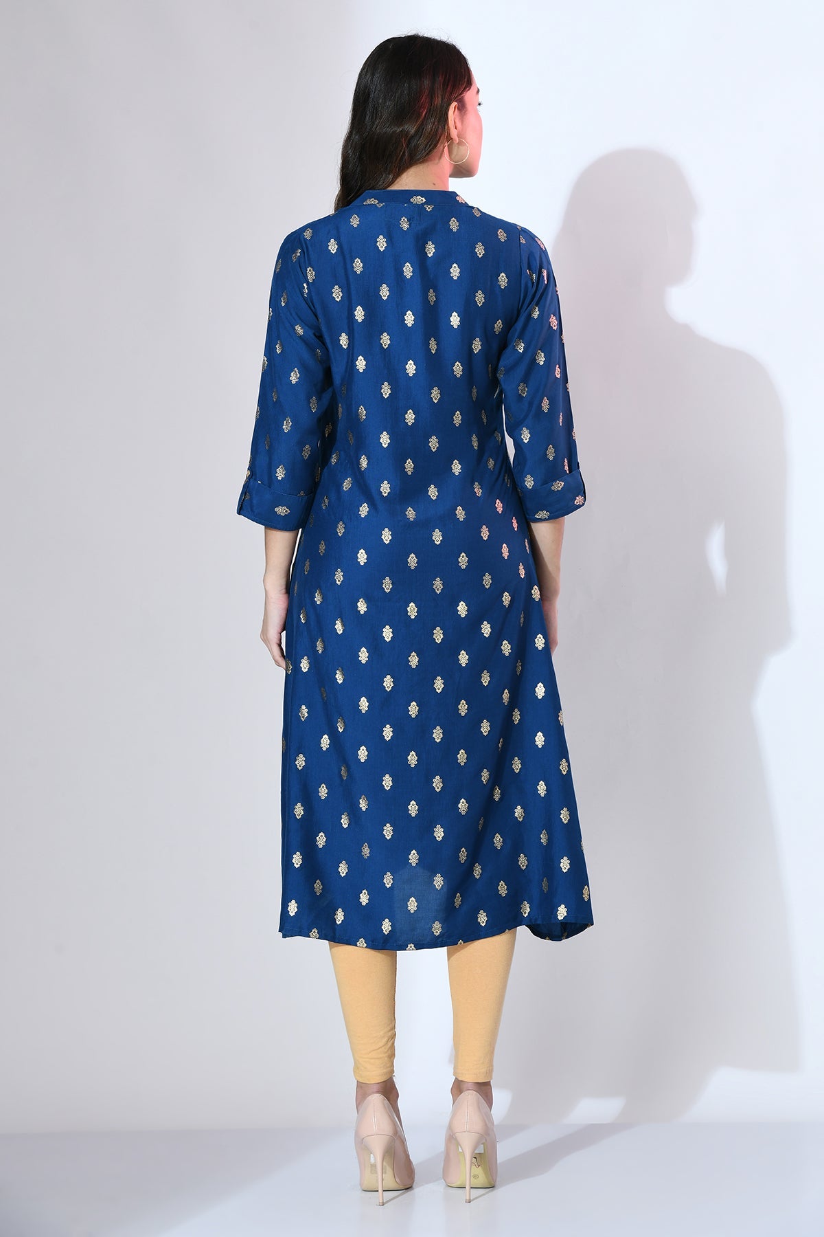 Blue Printed Kurta