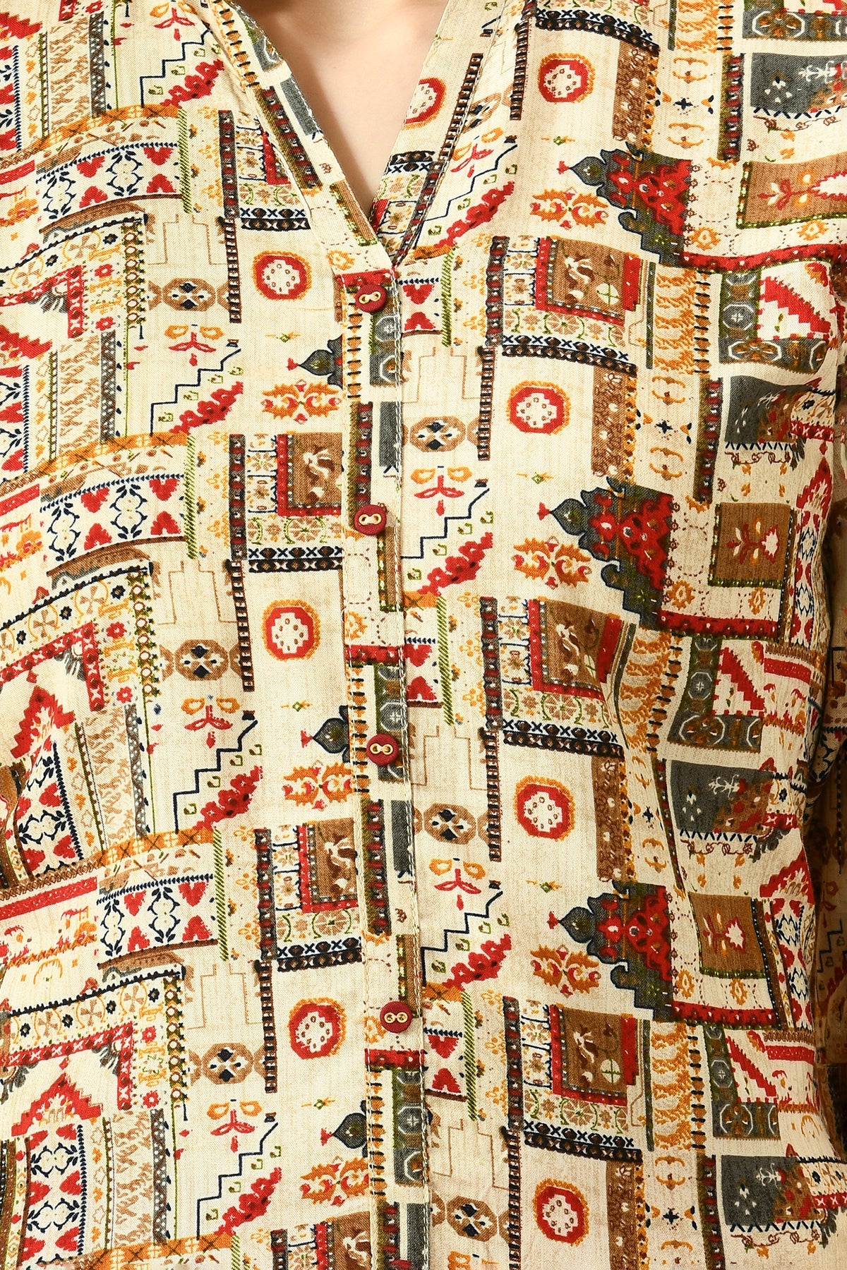 Multi Printed Kurta