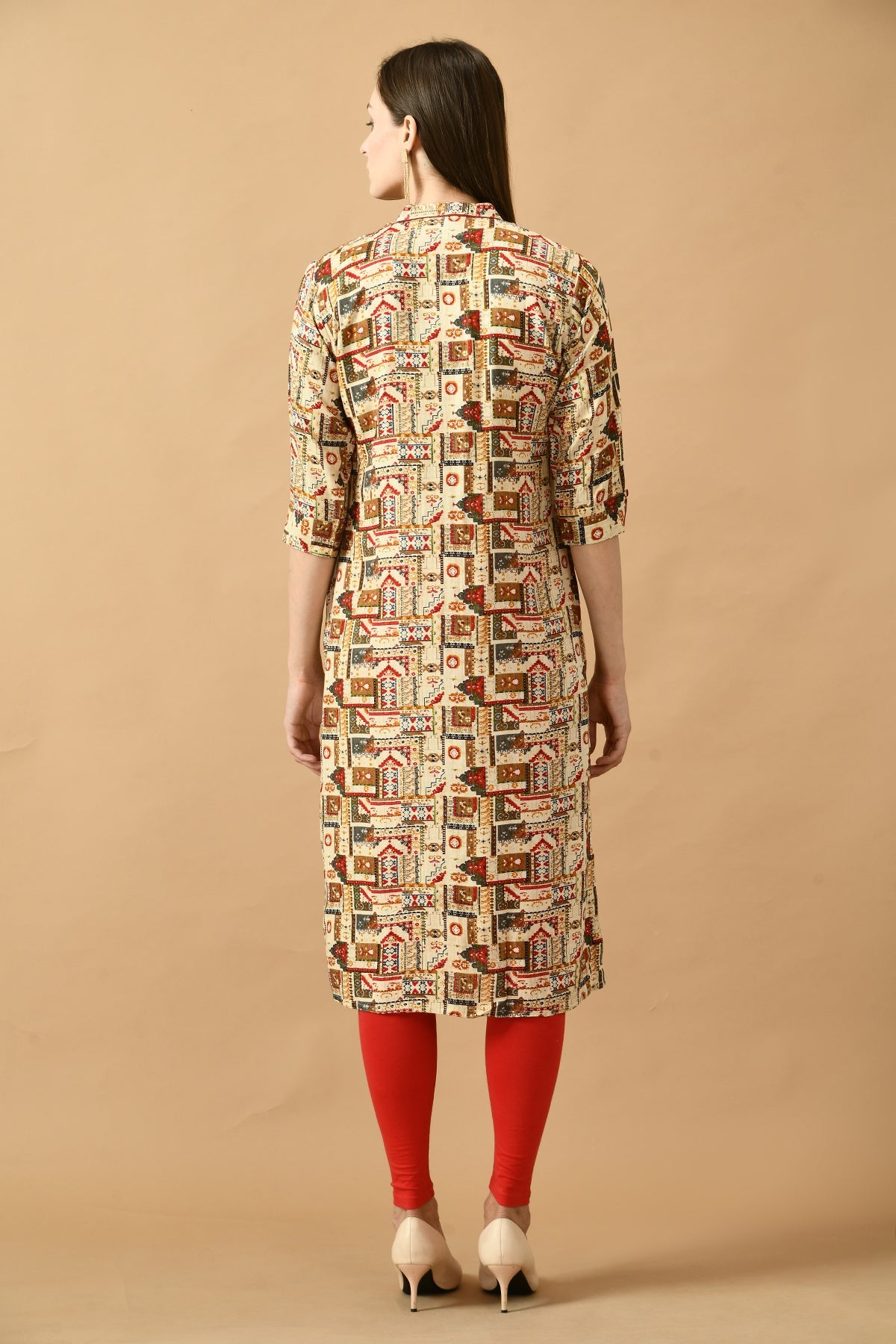 Multi Printed Kurta