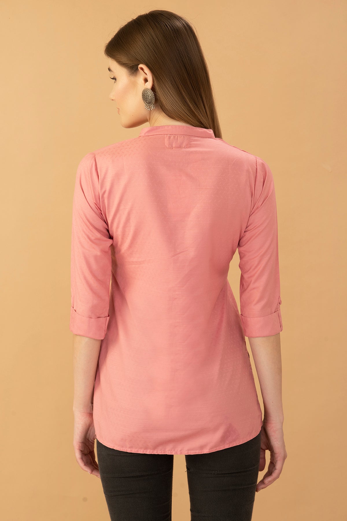 Pink Solid Top