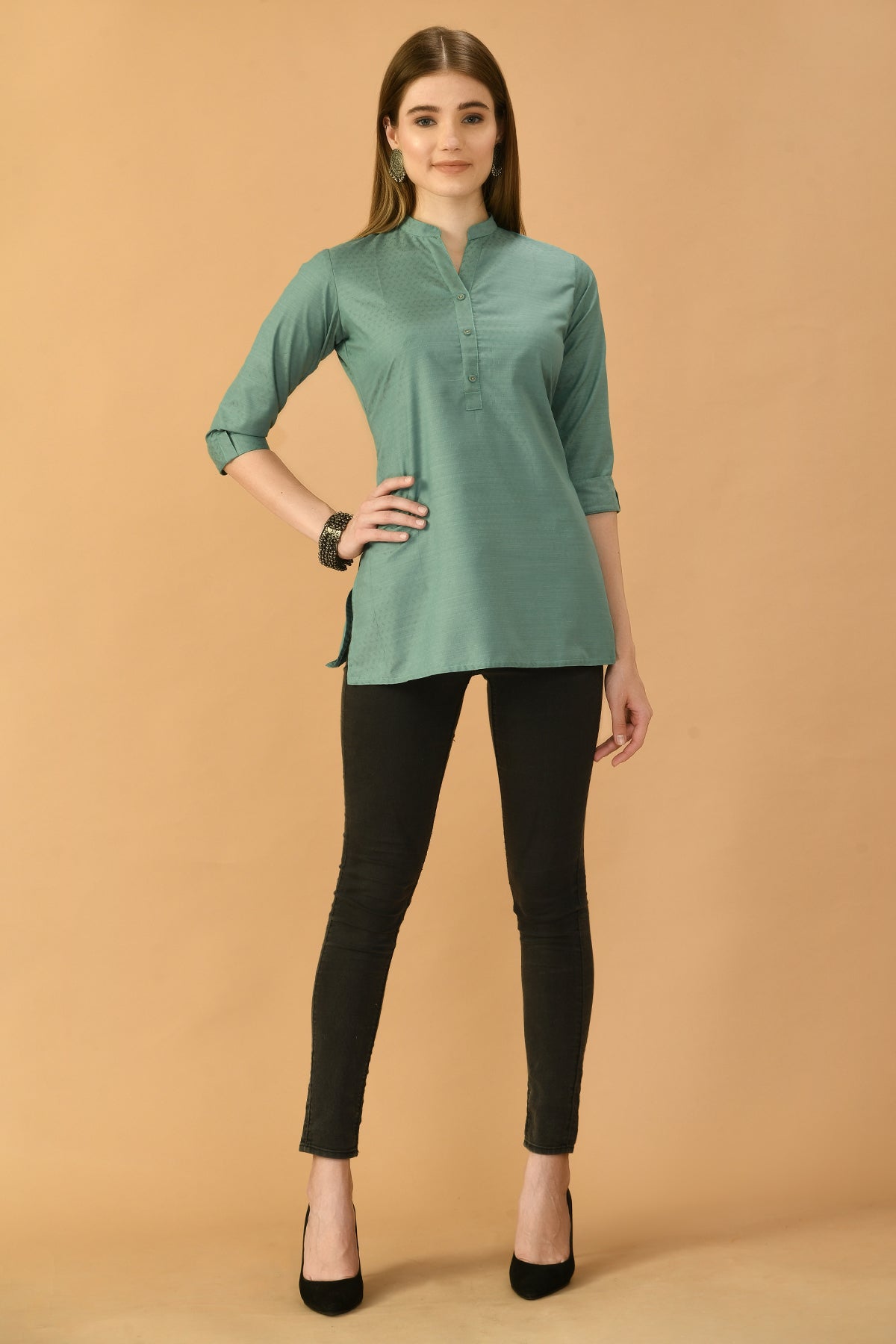 Green Solid Top