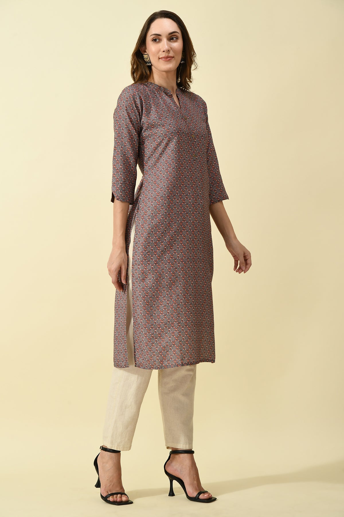 Multi Printed Kurta