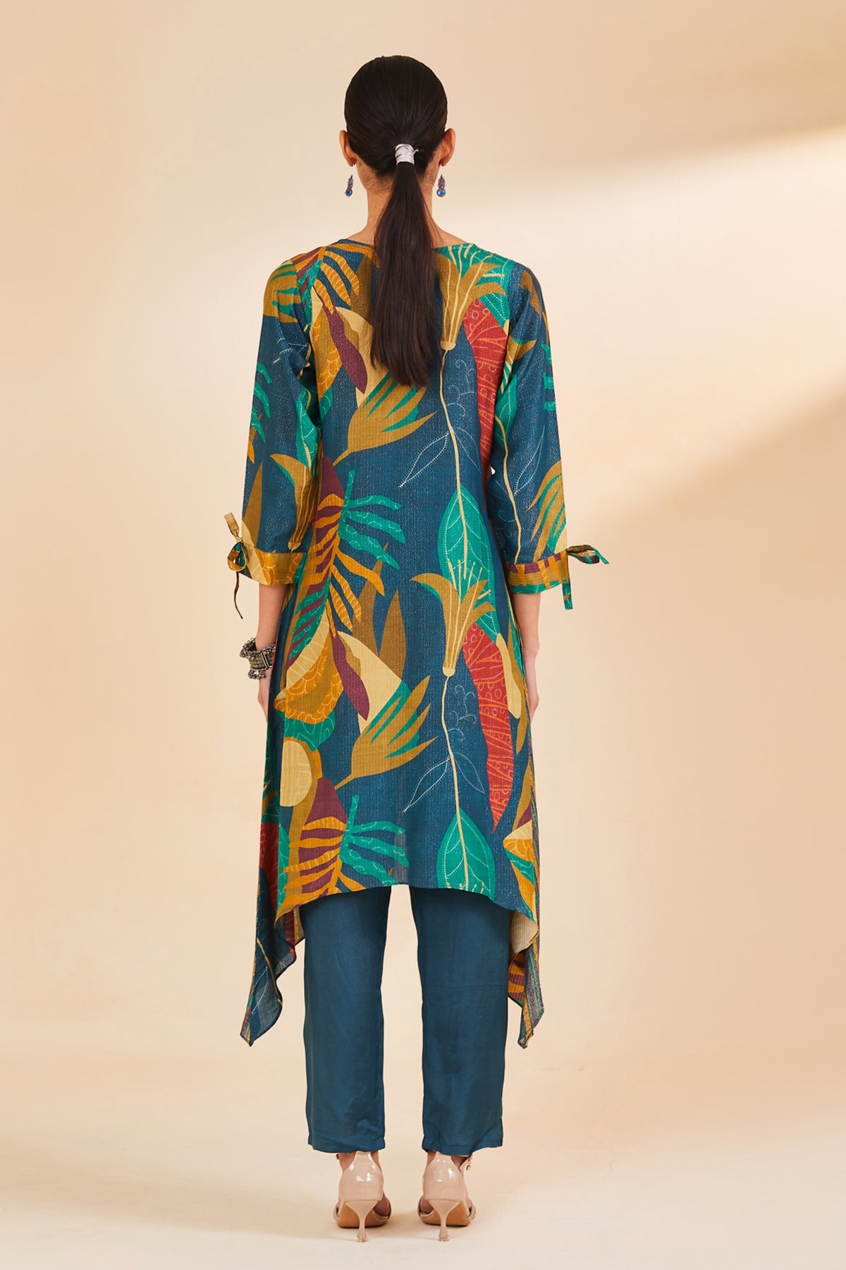 Multi Printed Kurta Set