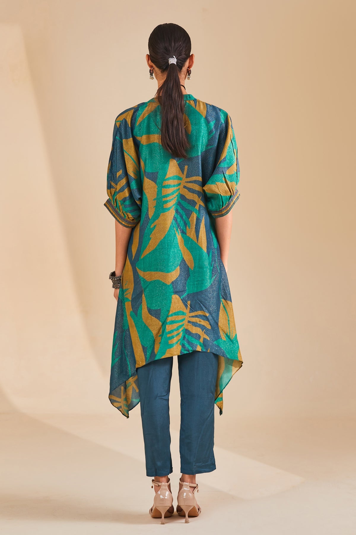 Multi Printed Kurta Set