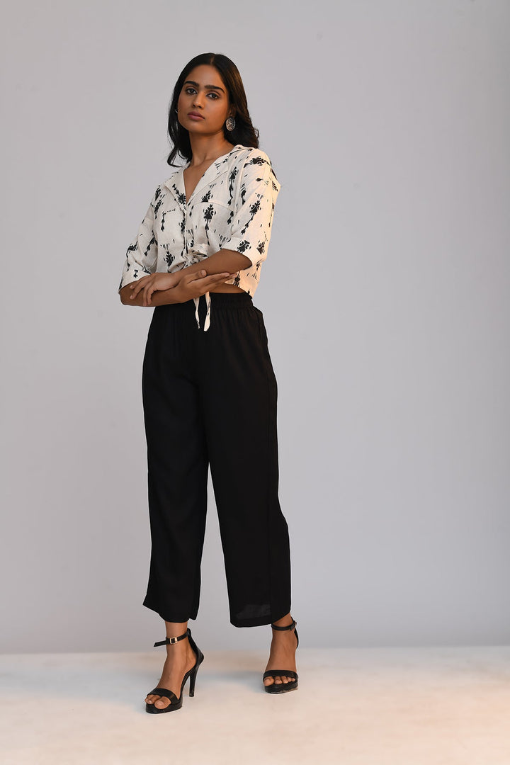 Cream Printed Co-ord Set