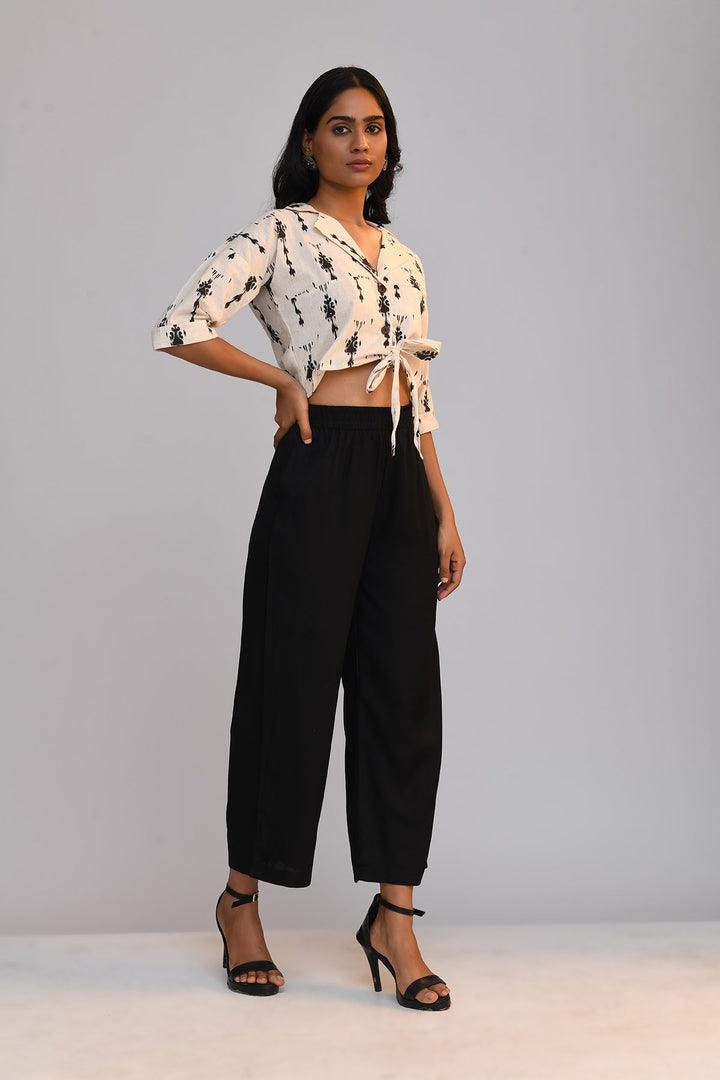 Cream Printed Co-ord Set