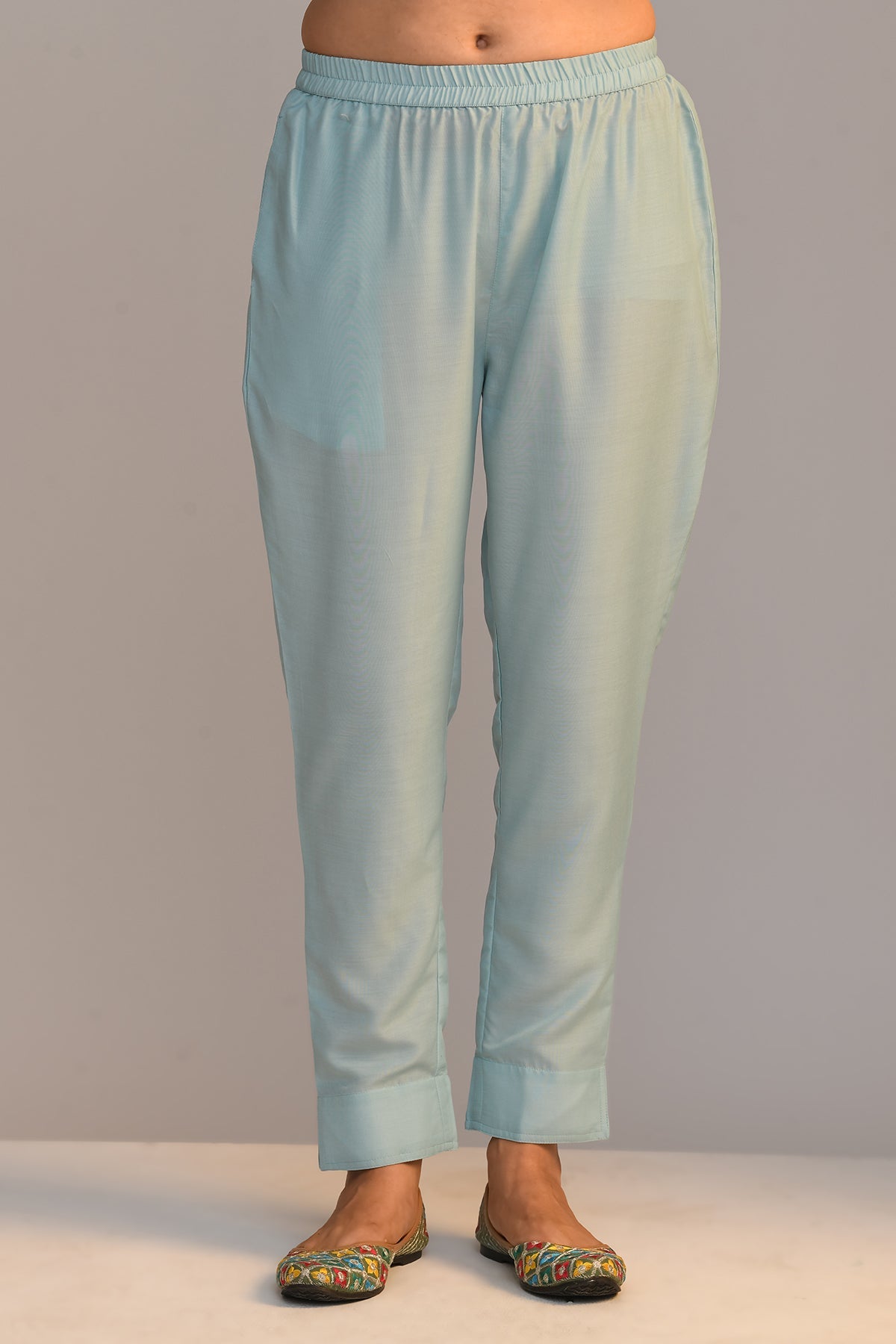 Green Printed Kurta Set