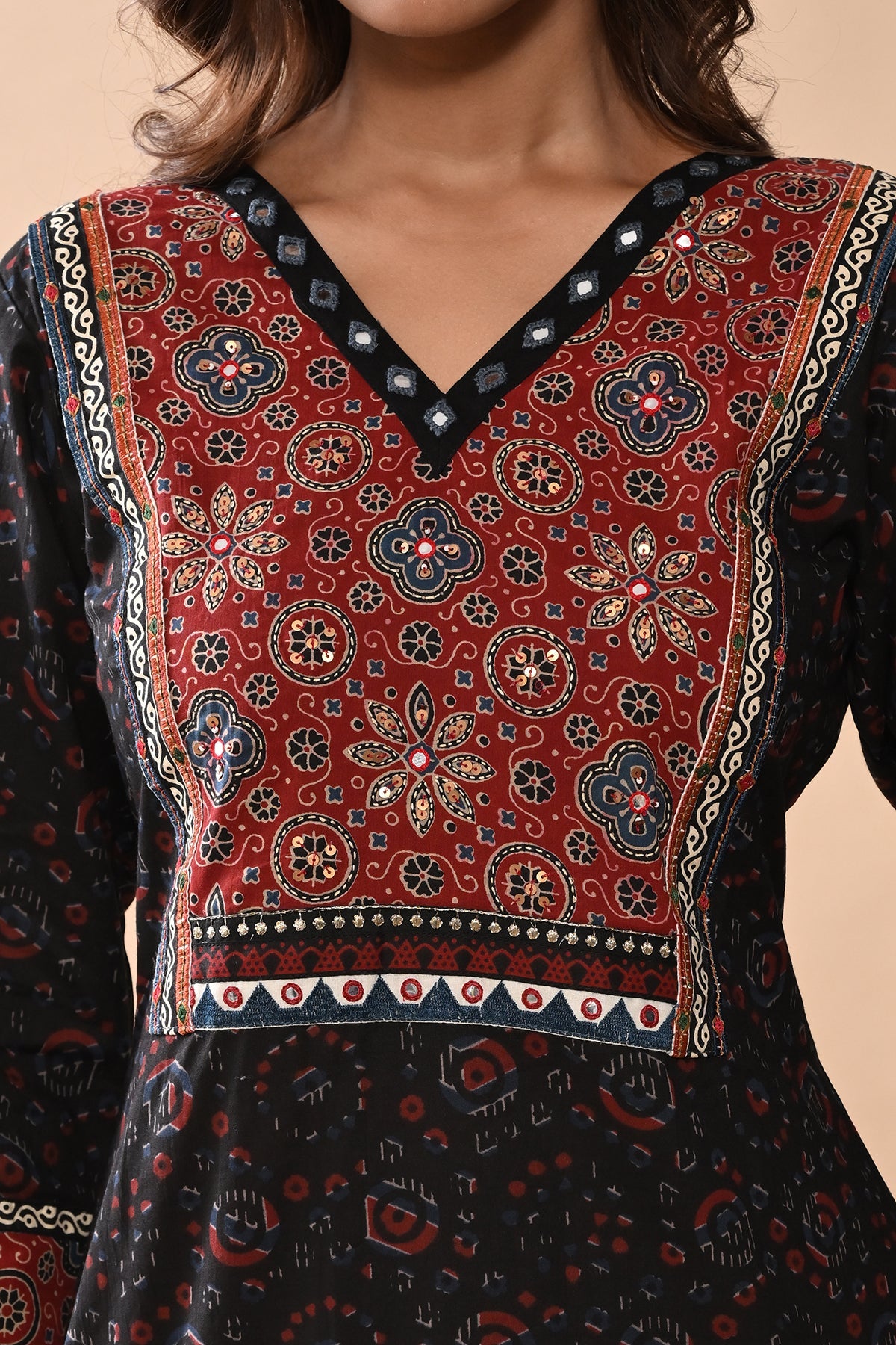 Multi Printed Straight Kurta