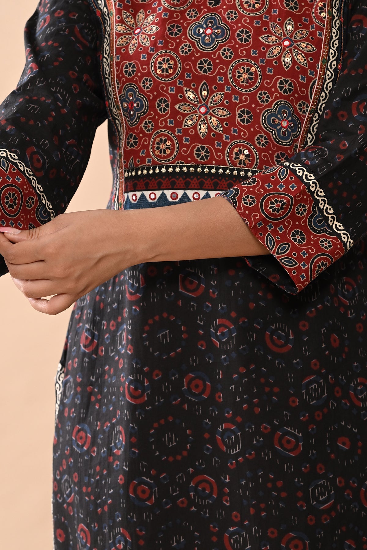 Multi Printed Straight Kurta
