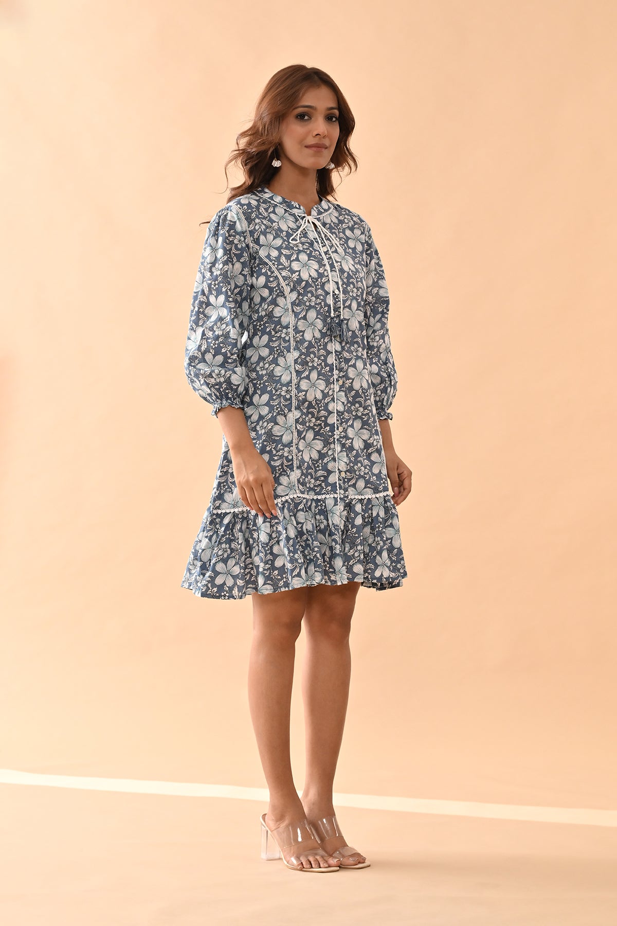 Blue Printed Tunic