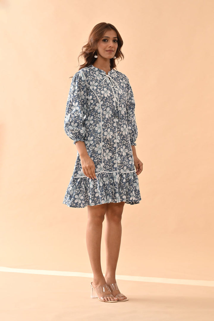 Blue Printed Tunic
