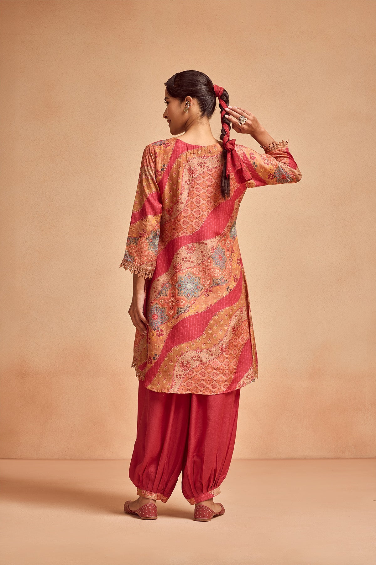 Pink Printed Co-Ord Set