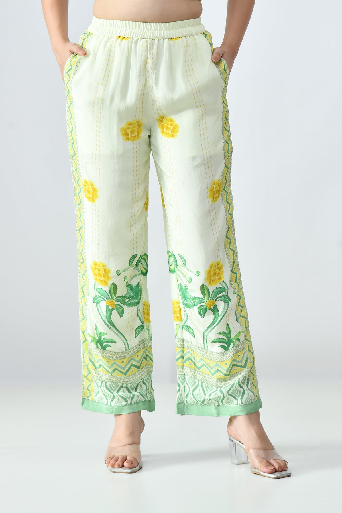 Green Printed Co-Ord Set