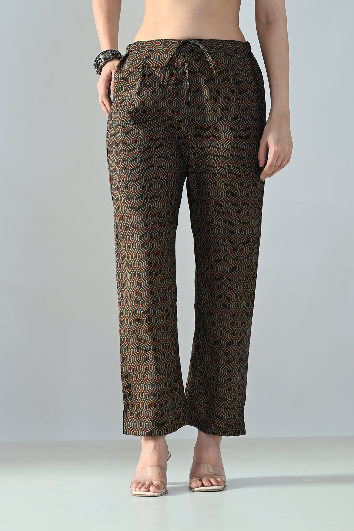 Multi Embellished Kurta Set