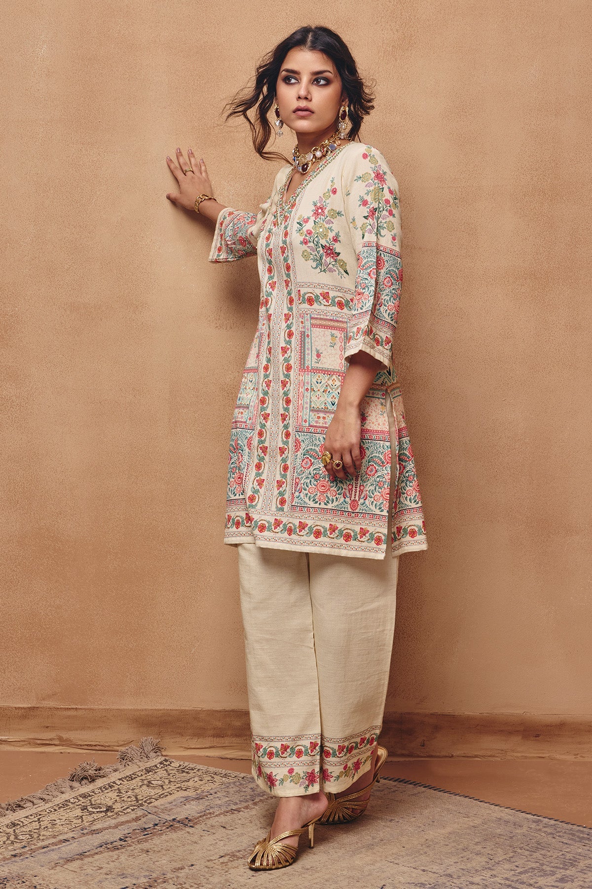Green Printed Co-Ord Set