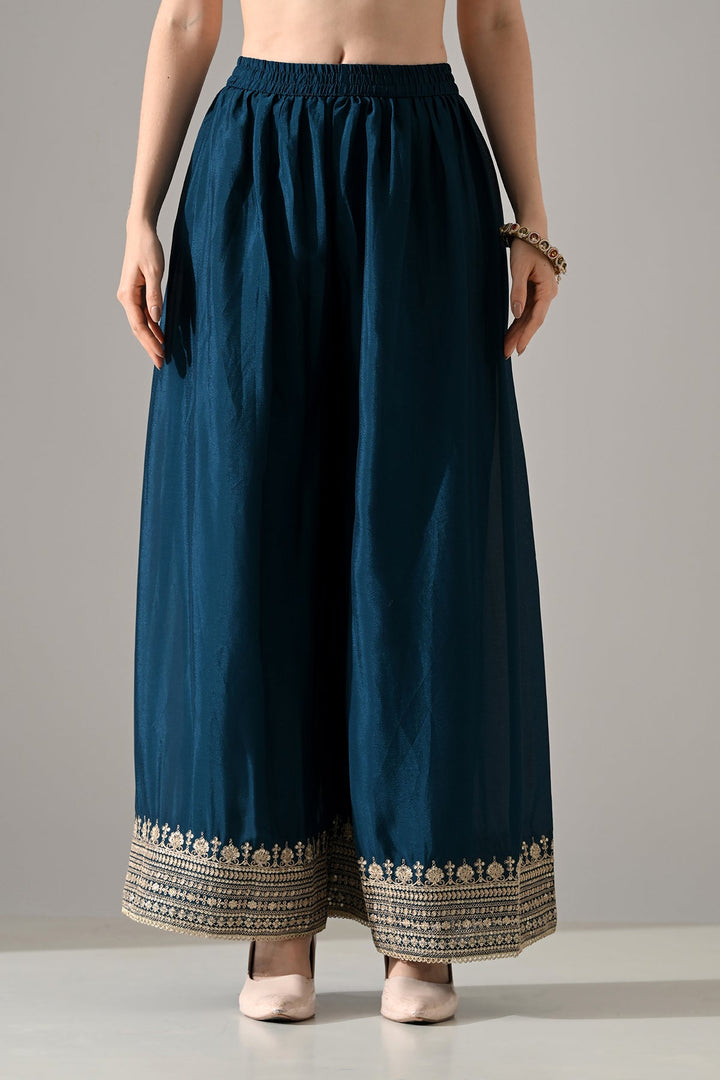 Green Printed Straight Kurta Set
