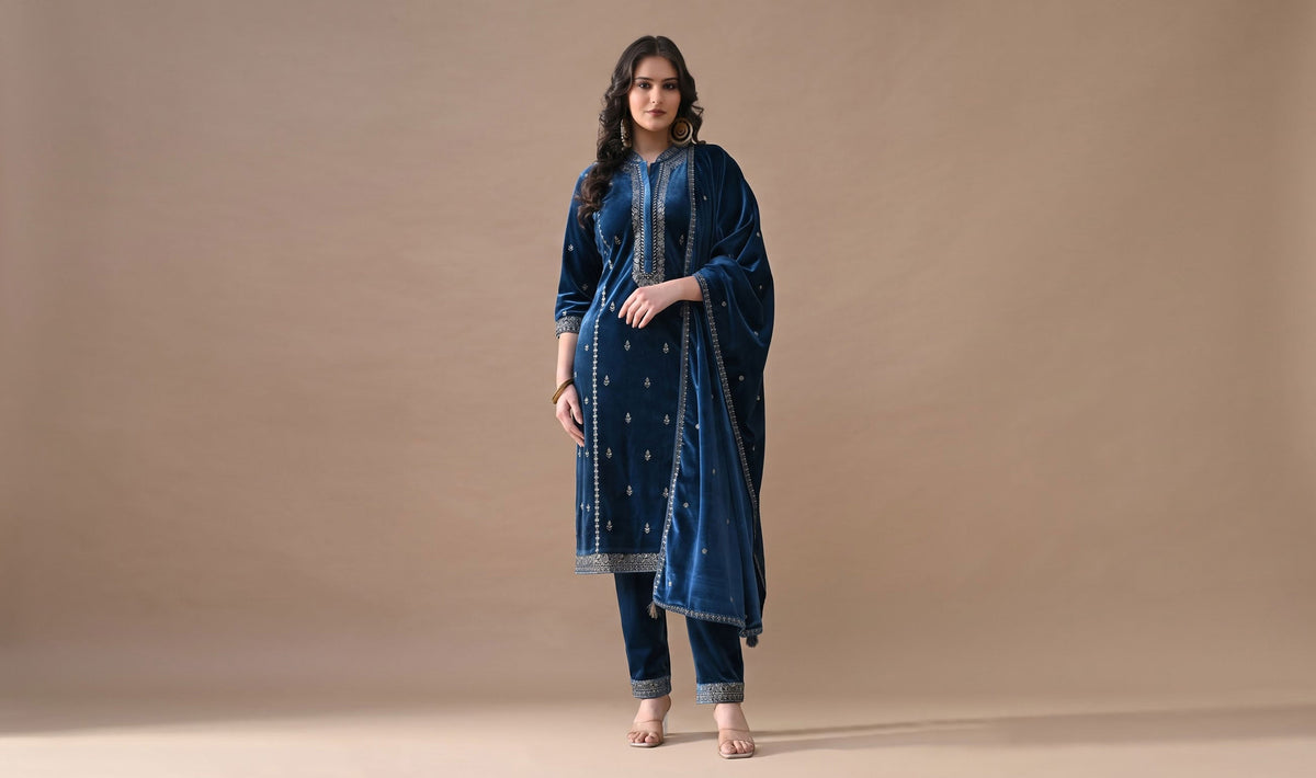 Why Velvet is Perfect for Winter Ethnic Wear