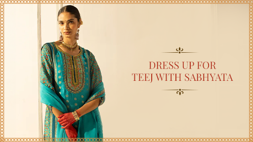 Swing into Teej with Sabhyata’s Stylish Kurta Sets