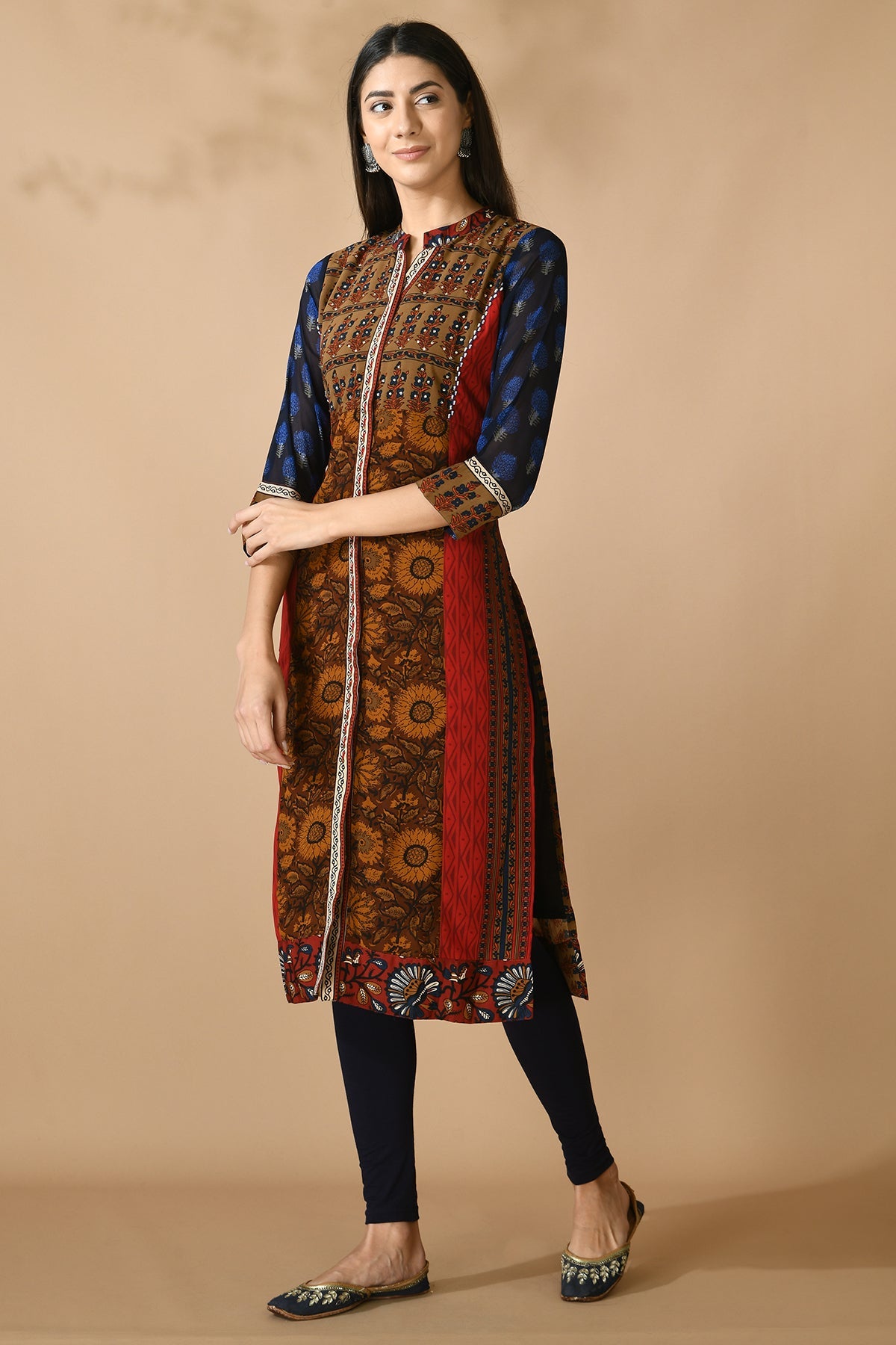 Multi Printed Kurta