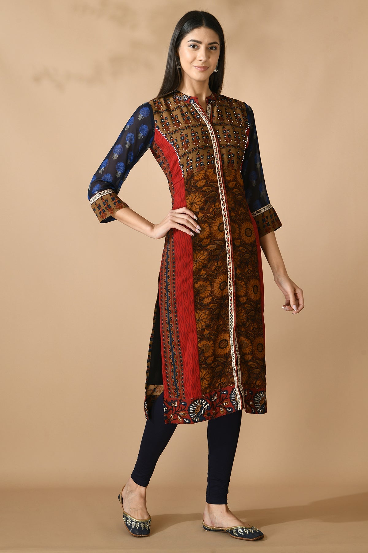 Multi Printed Kurta