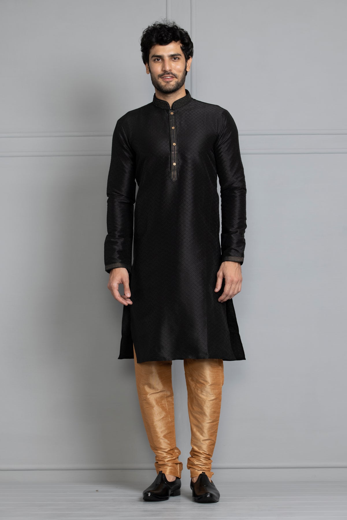 Black Exquisite Kurta Set
