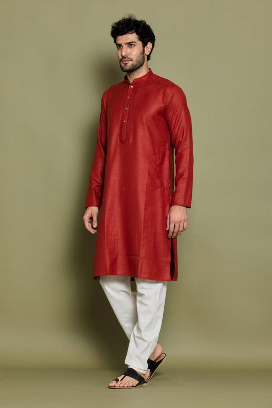 Rust Resplendent Kurta Set