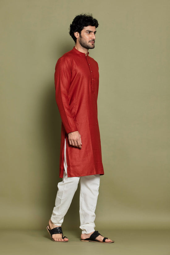 Rust Resplendent Kurta Set