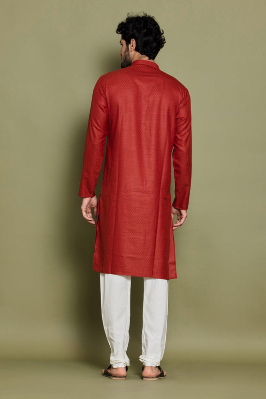 Rust Resplendent Kurta Set