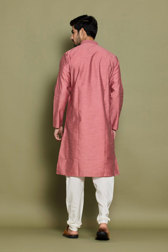 Onion Self Design Kurta Set