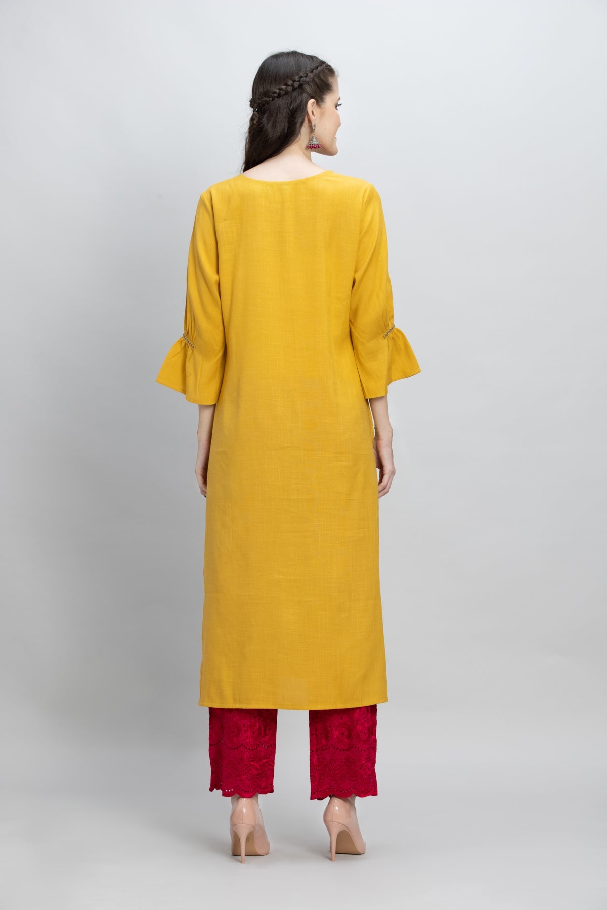 Mustard Yellow Kurta