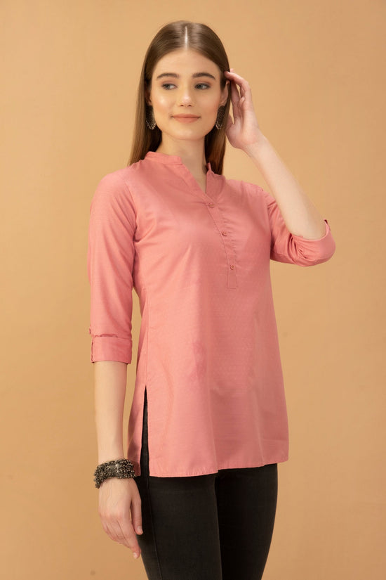 Pink Solid Top