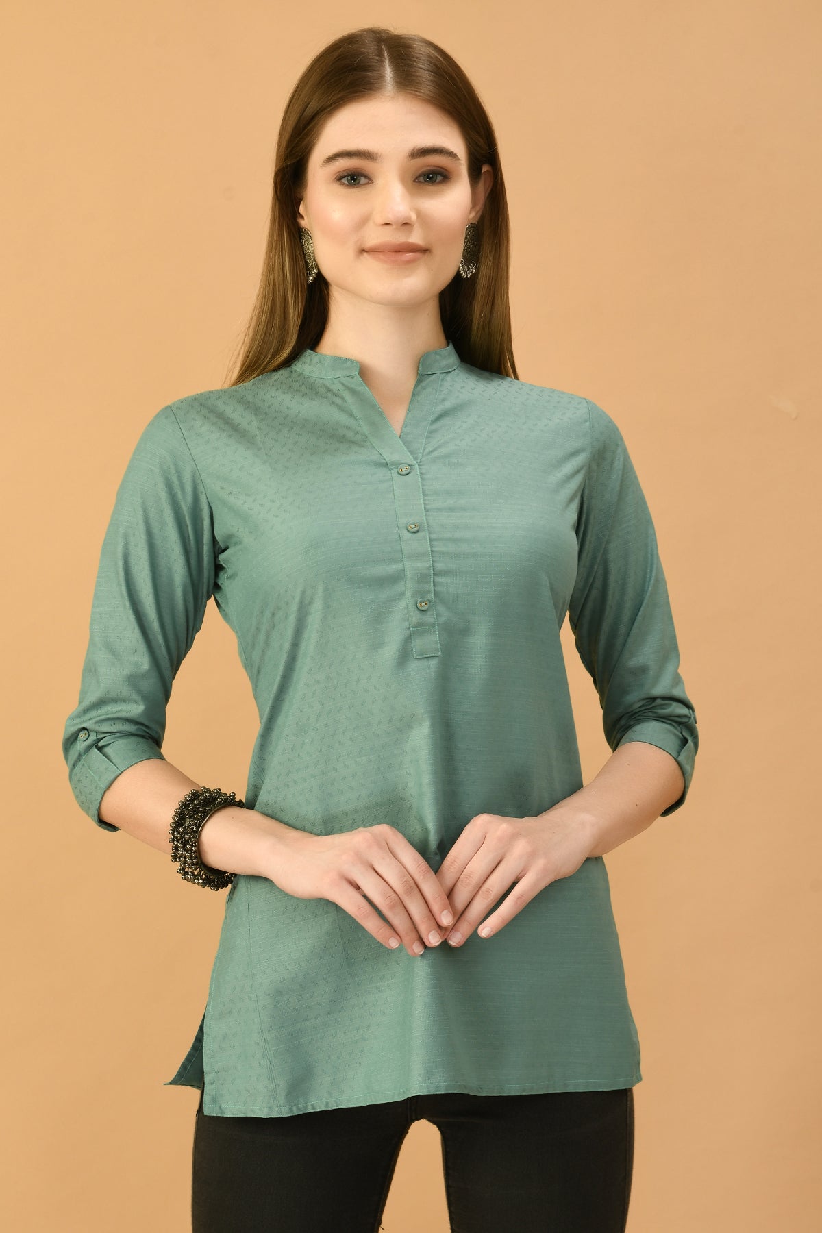 Sea Green Solid Top