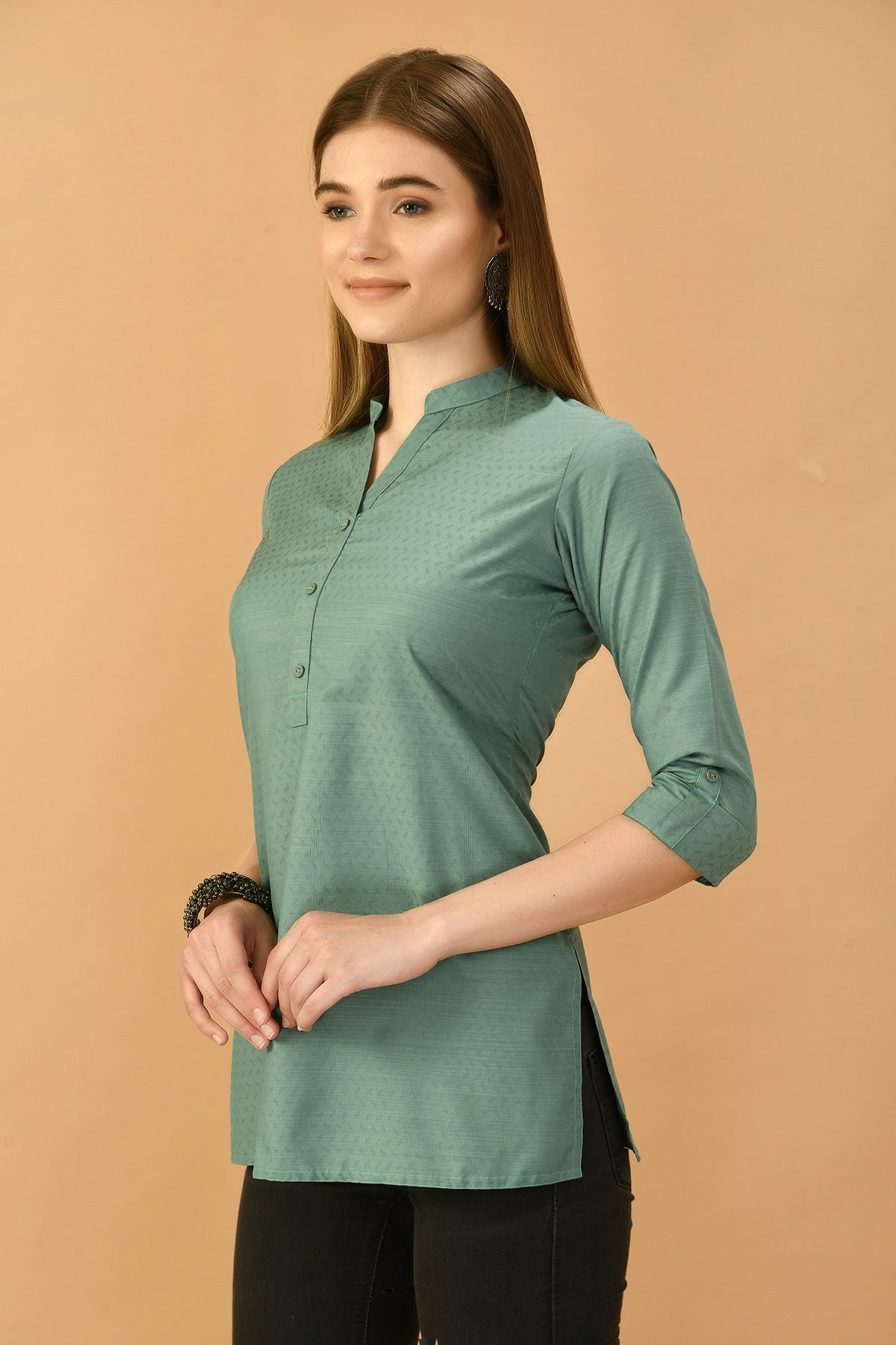 Sea Green Solid Top