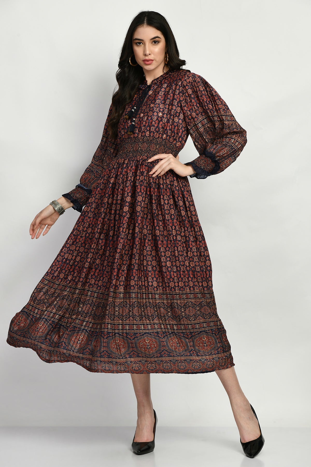 Multi Printed Dress