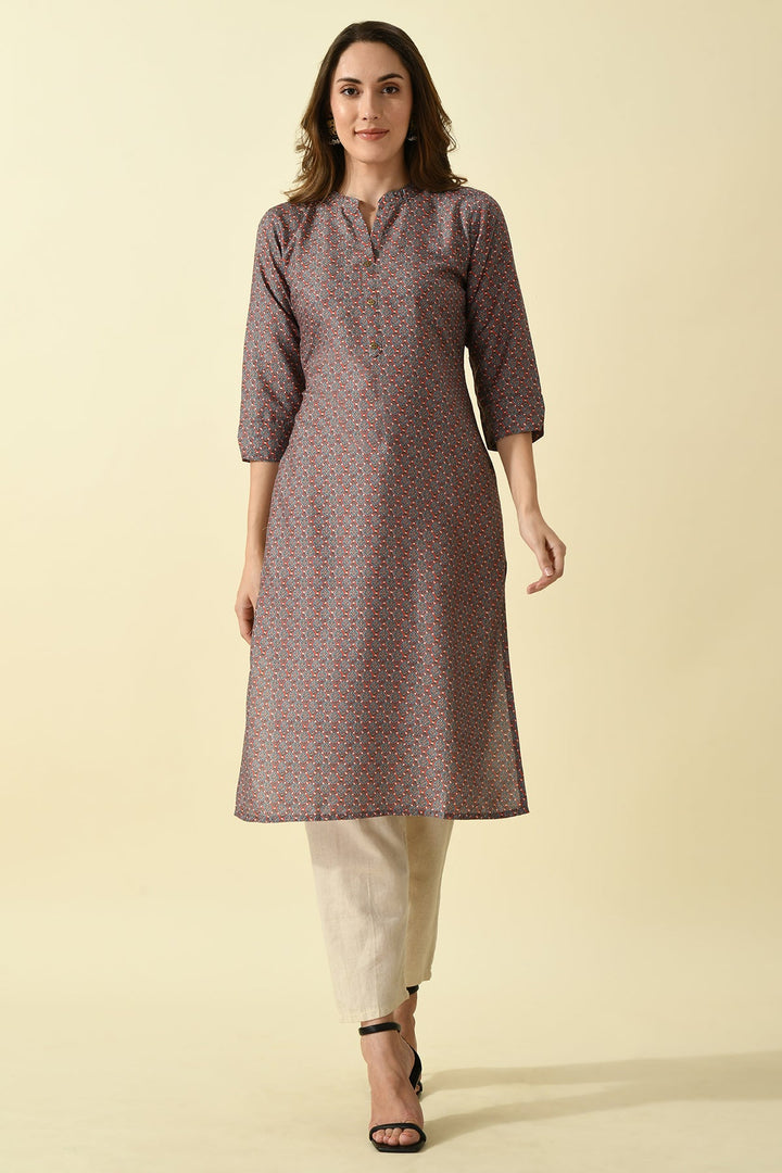 Multi Printed Kurta