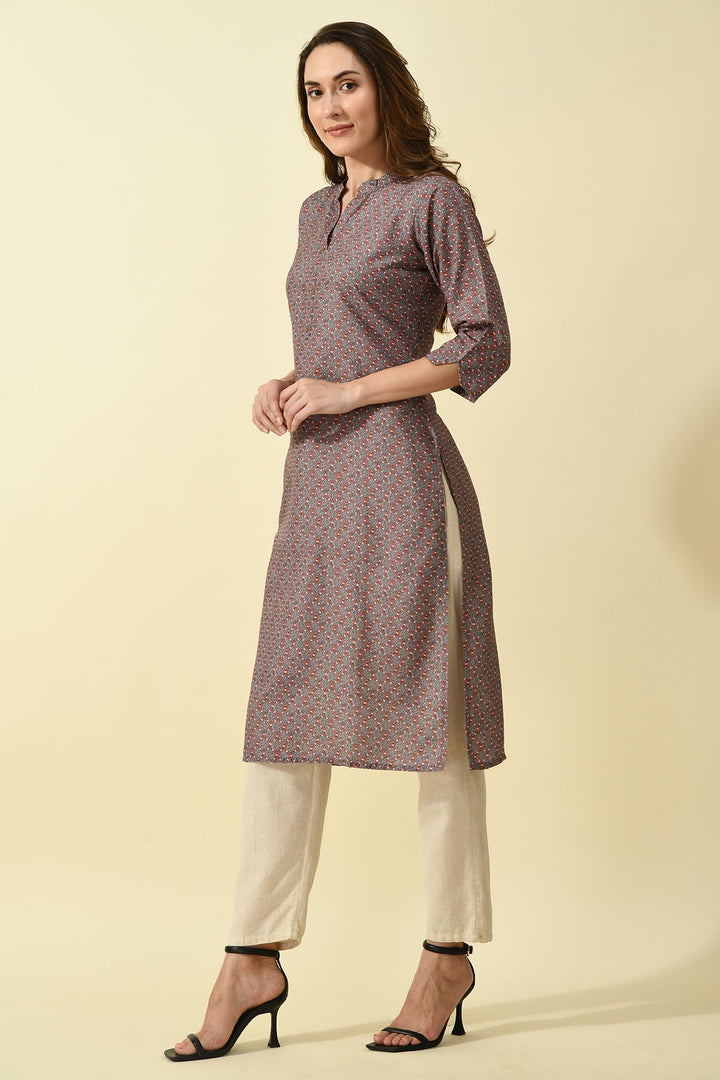 Multi Printed Kurta
