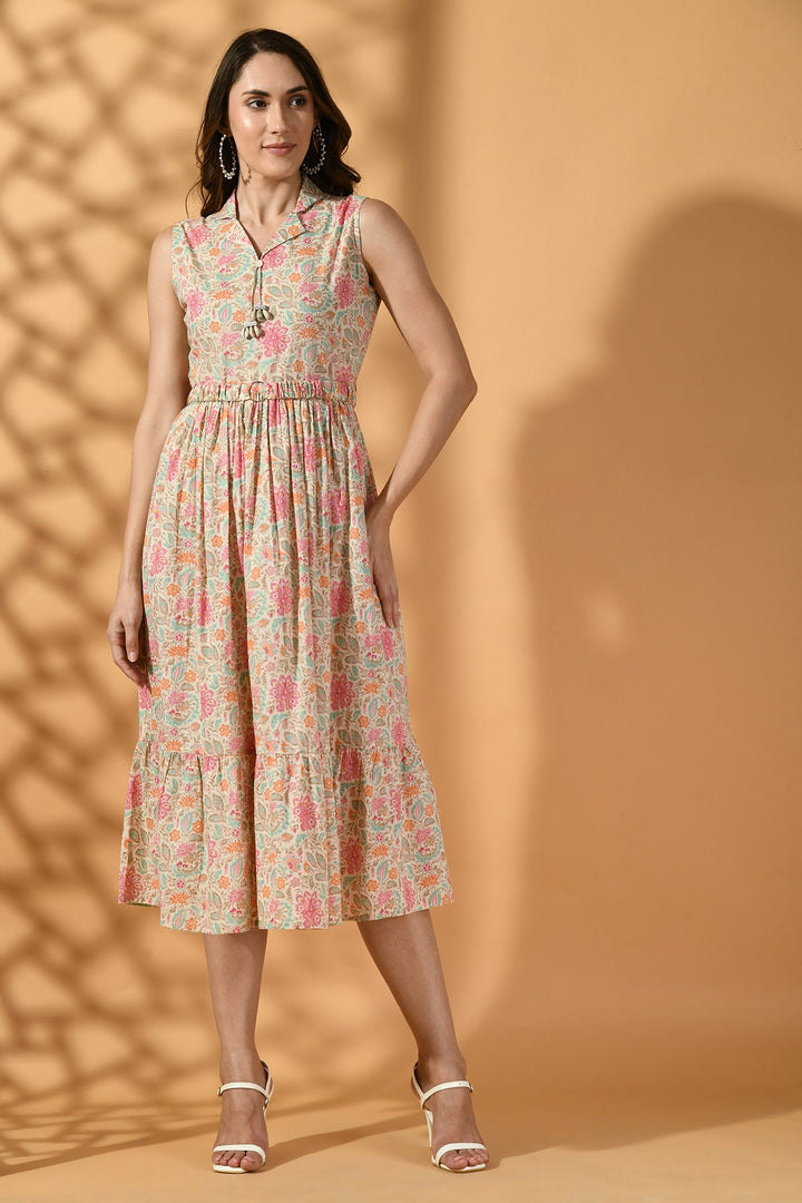Multi Printed Dress