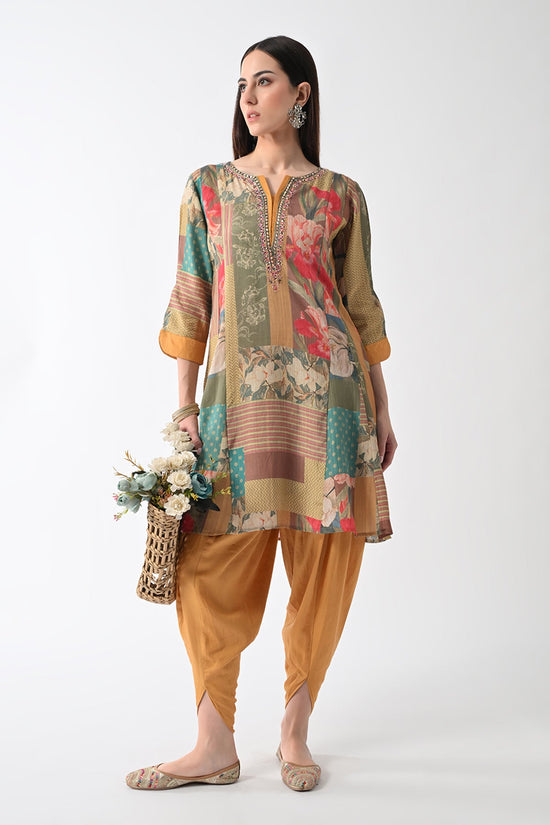 Multi Printed A-Line Kurta Set (2 Piece)