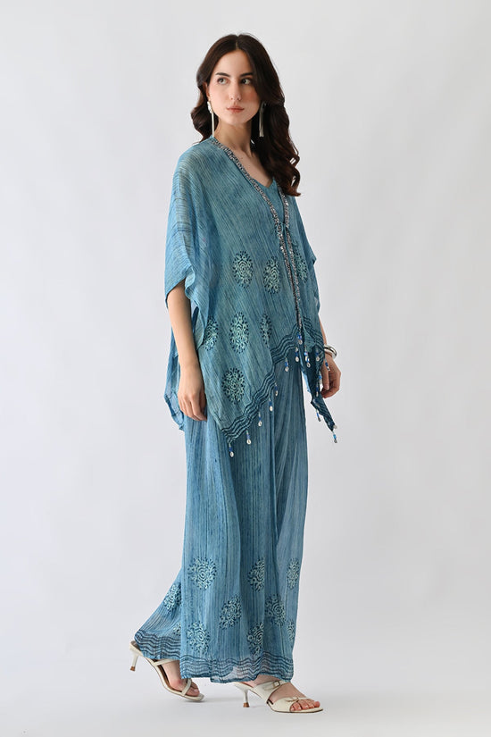 Blue Printed Co-Ord Set