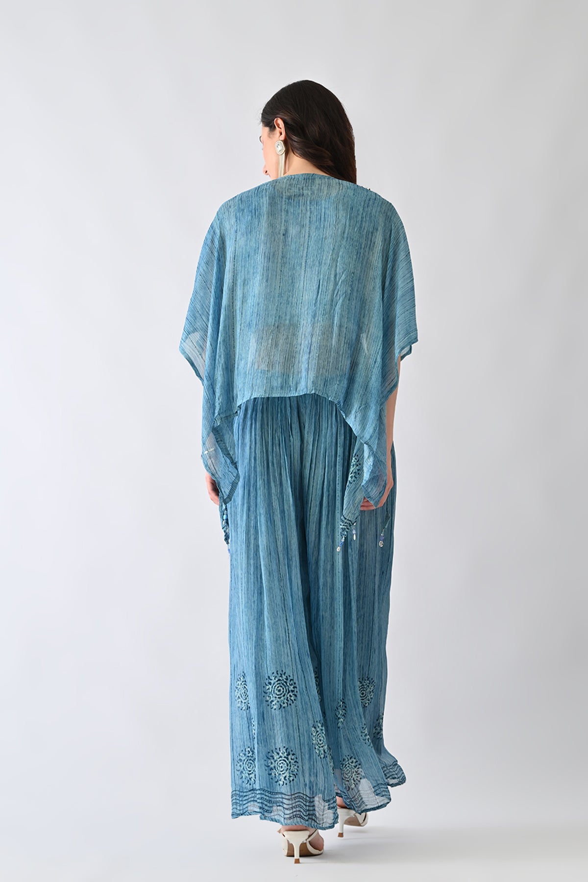 Blue Printed Co-Ord Set