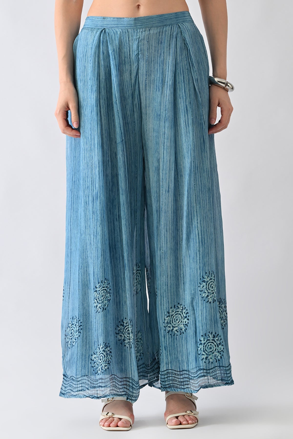 Blue Printed Co-Ord Set