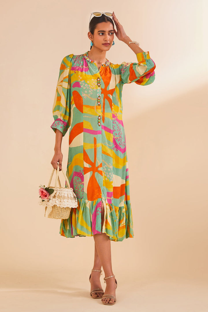 Multi Printed Dress