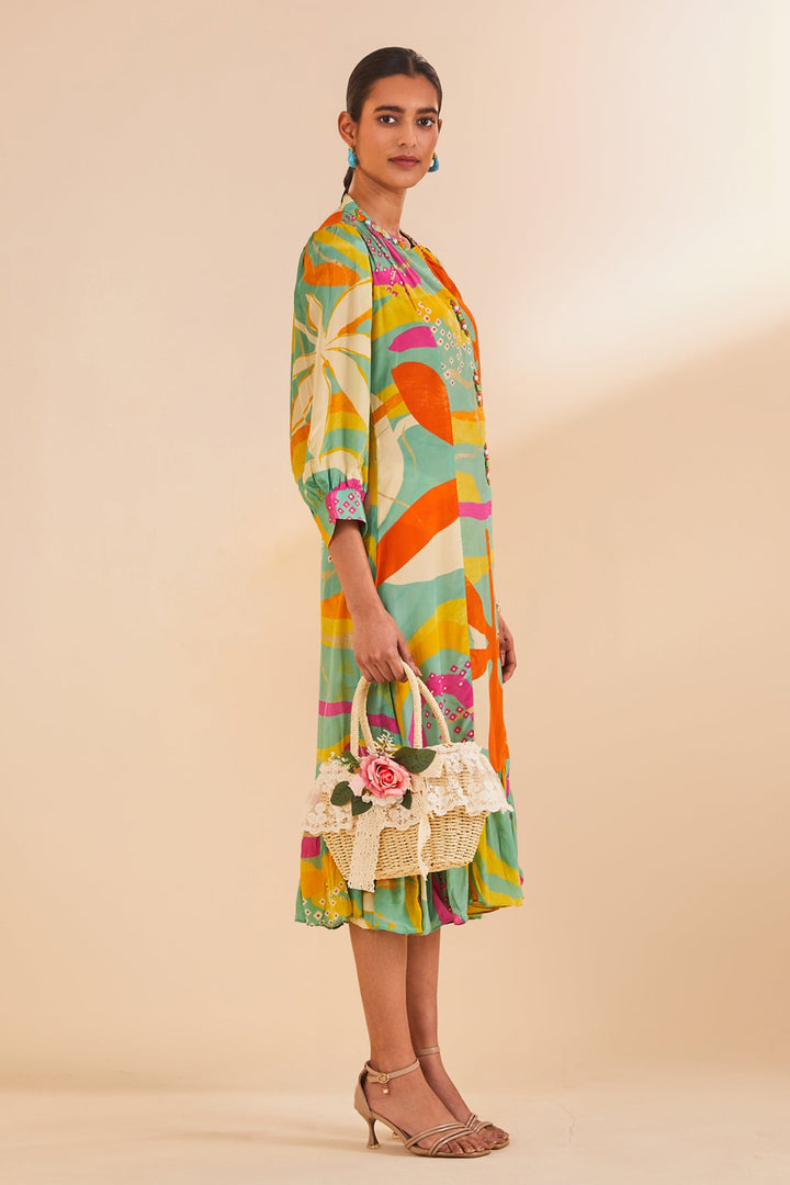 Multi Printed Dress