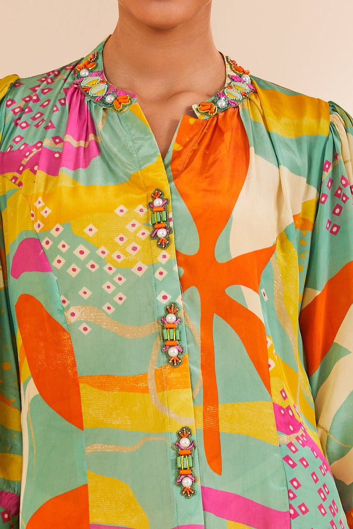 Multi Printed Dress